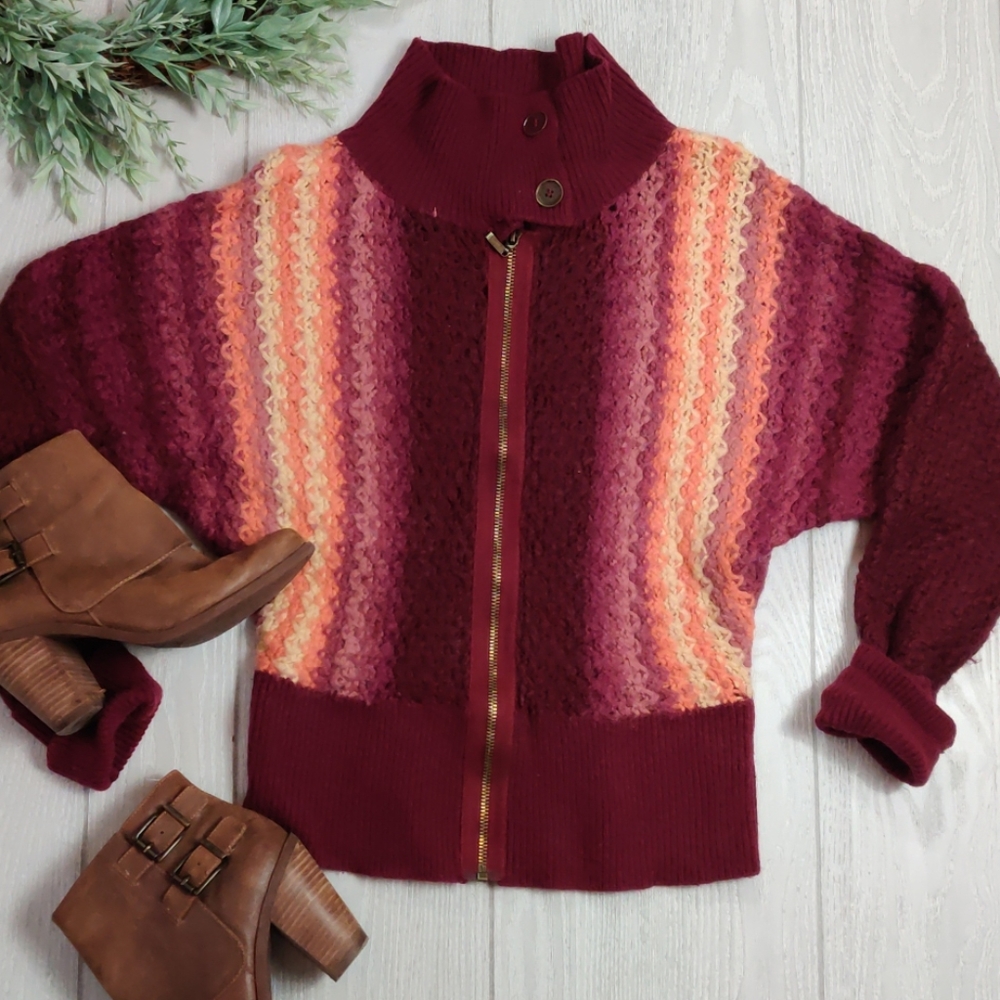 FREE PEOPLE wool vintage vibe cardigan sweater